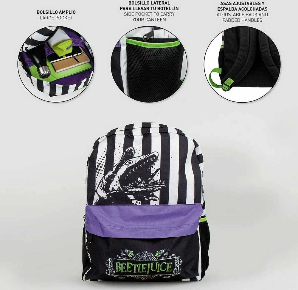 CERDÁ Beetlejuice casual backpack 42cm