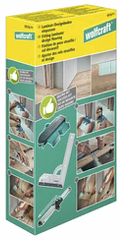WOLFCRAFT TINKAMUMO RINKINYS LAMINATINĖMS PLOKŠTĖMS IR GRINDŲ PROJEKTAVIMUI