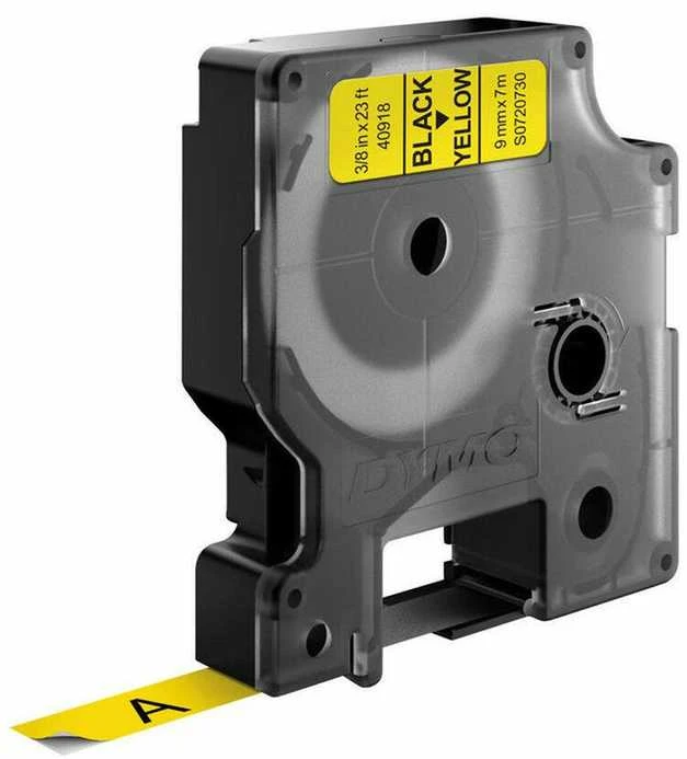 Dymo juosta S0720730 (juoda ant geltonos) D1 tipo