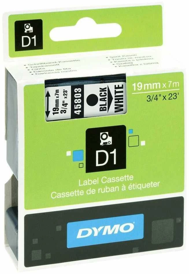 Dymo taśma S0720830 (juodas on baltas) typ D1
