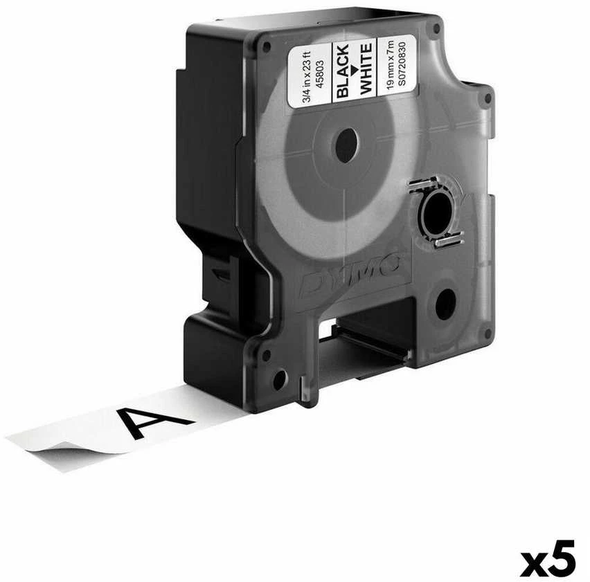 Dymo taśma S0720830 (juodas on baltas) typ D1