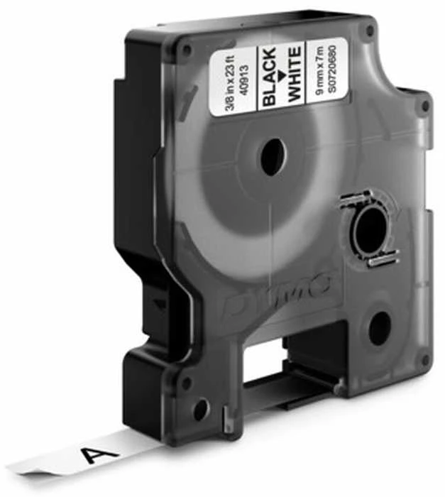 Dymo Taśma D1 19mm x7m juoda/balta 2093098 10 vnt.