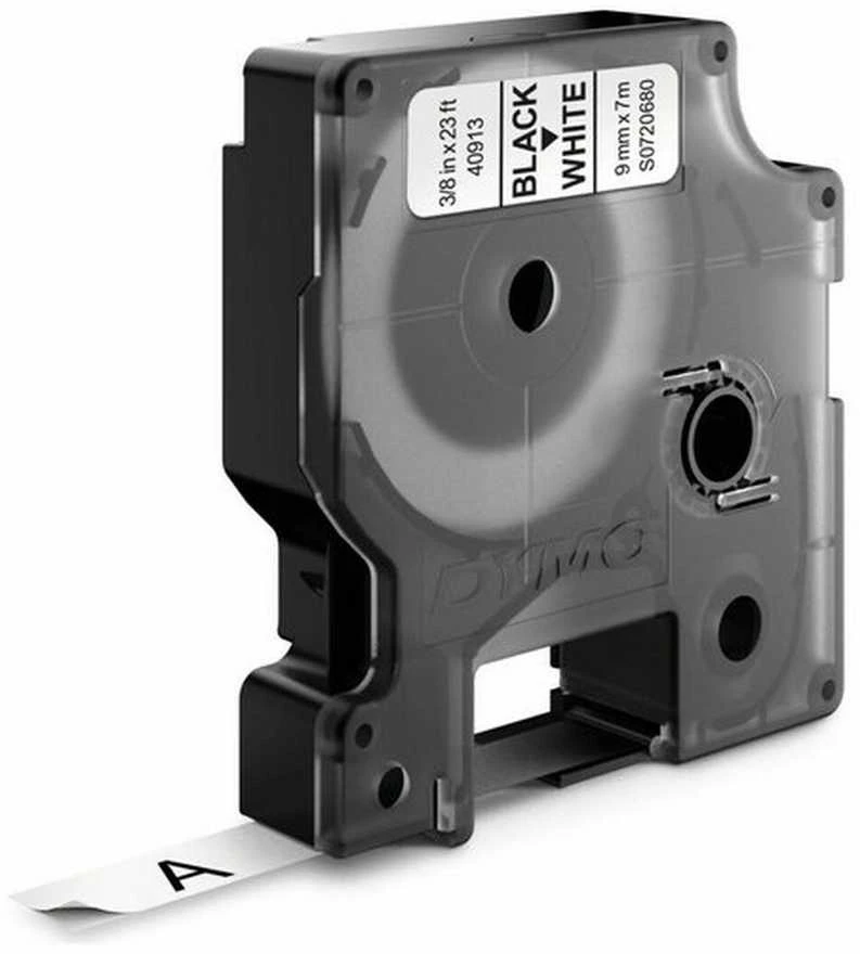 Dymo Juostelė D1 40913 9mm x 7m juodas ir baltos spalvos, 1vnt