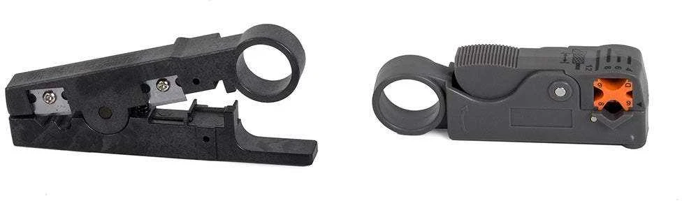 Tinklo įrankių rinkinys su testeriu ir griebtuvu RJ45