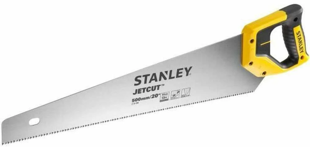 Rankinis pjūklas Stanley Dynagrip Jet-Cut; 500 mm medienai