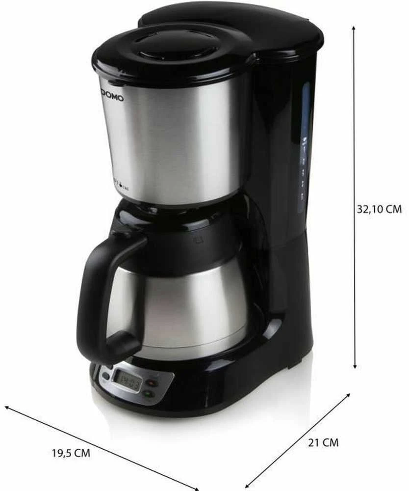 DOMO DO709K Kavos virimo aparatas su termosu 1 litro, LCD