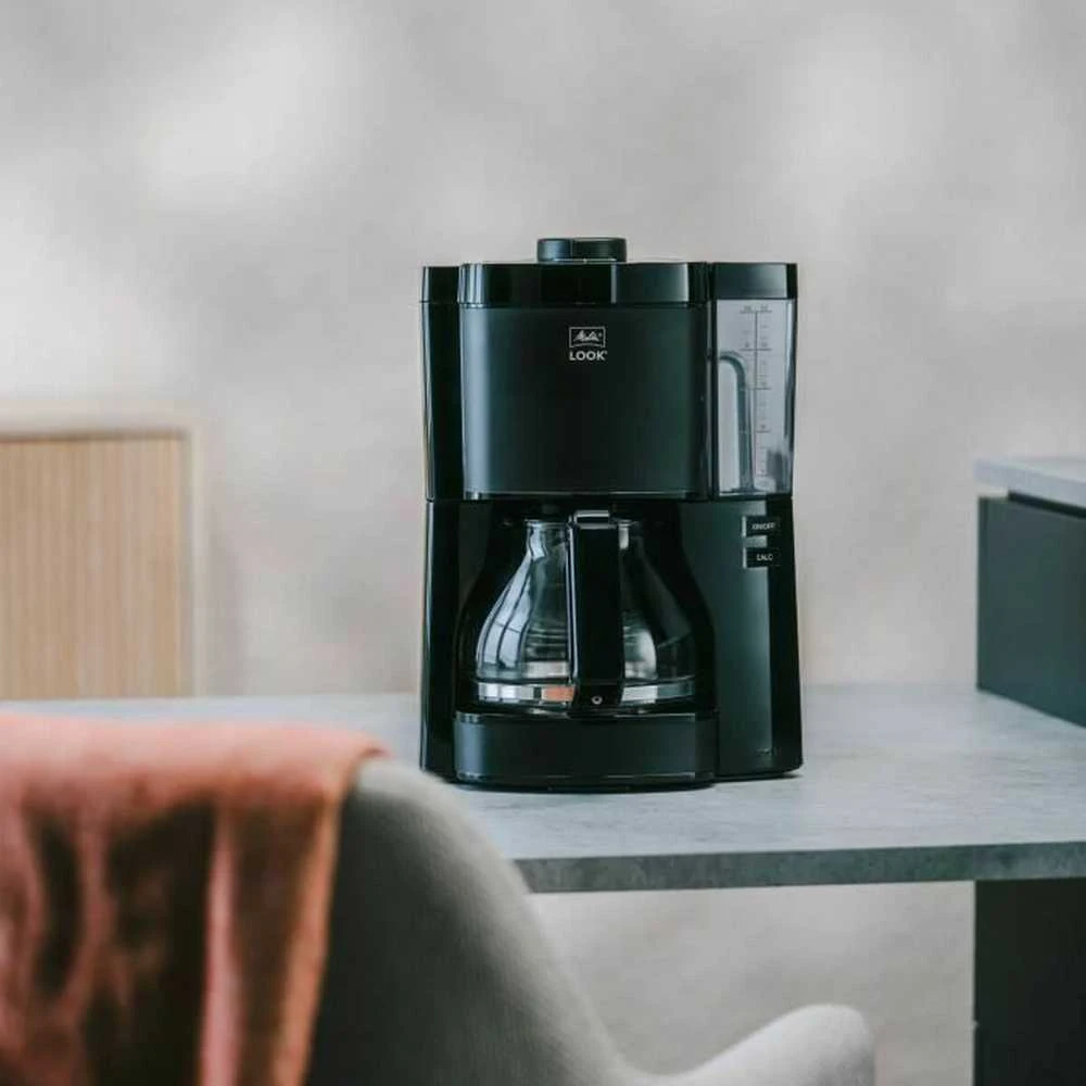 Melitta filtrinis kavos aparatas Look 1025-02, 1,25 l, 1080 W, juodas
