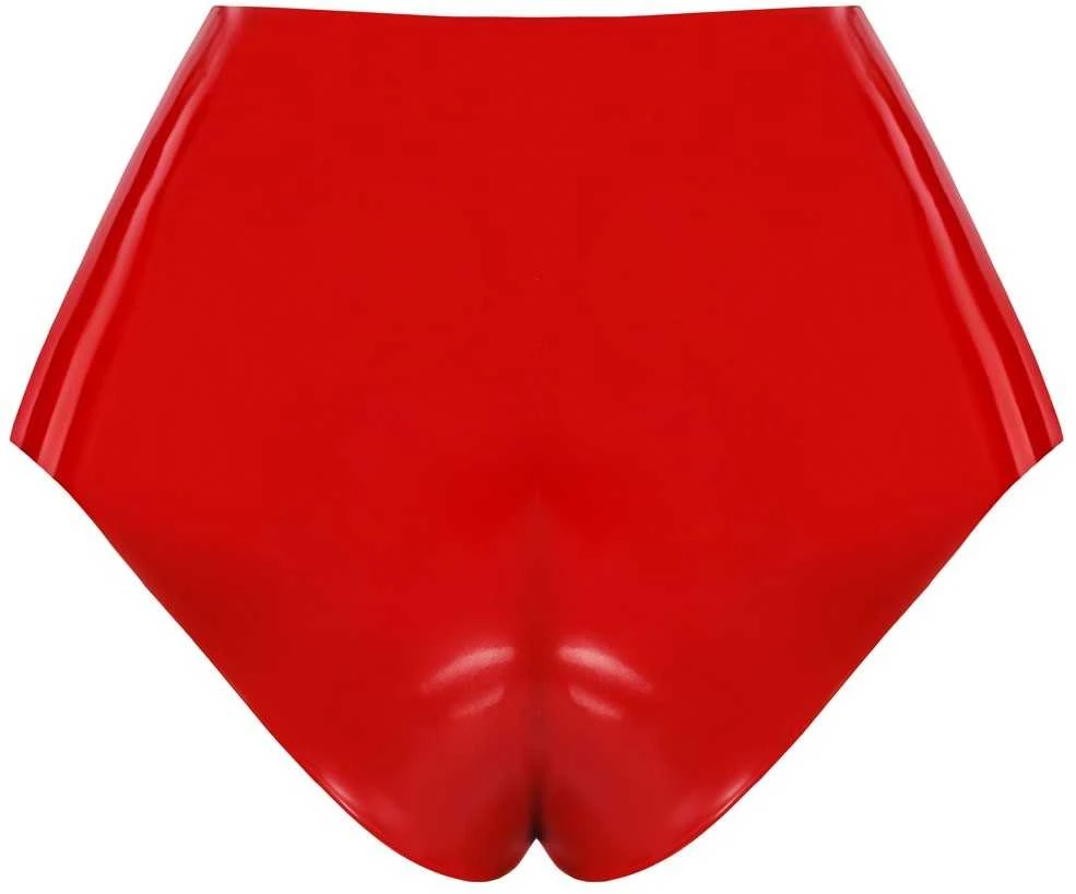 Latex Slip raudona 2XL