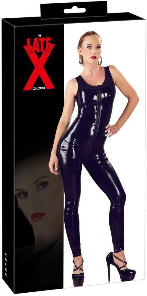 Late X Latex Catsuit juodas L