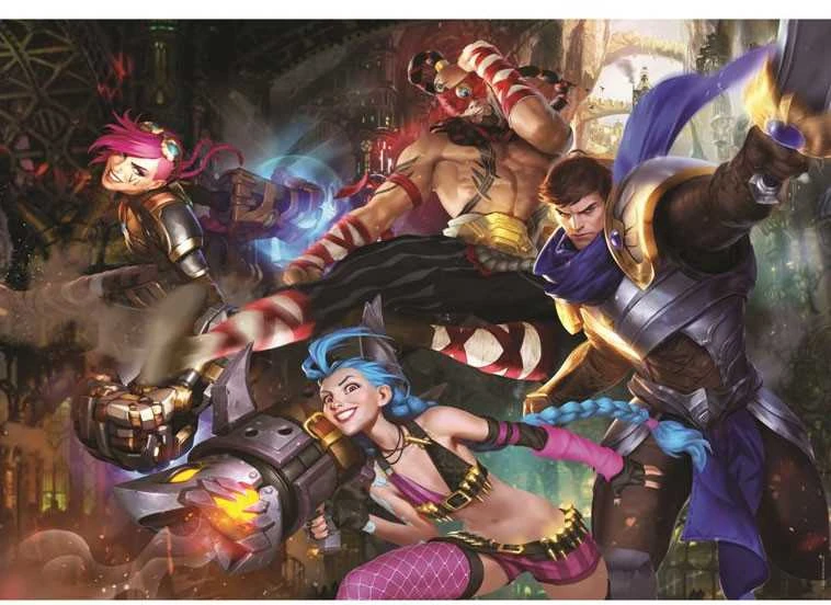 Clementoni Dėlionė 500 vnt. - League of Legends