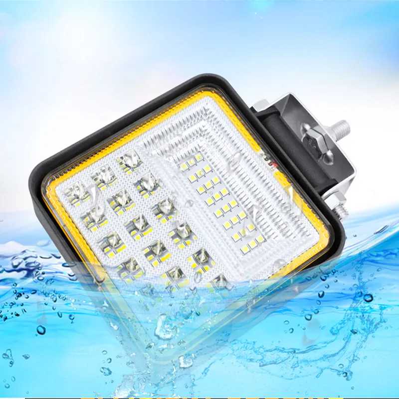 Darbo lempa su 42 LED, 126W, 10V-30V, Cree