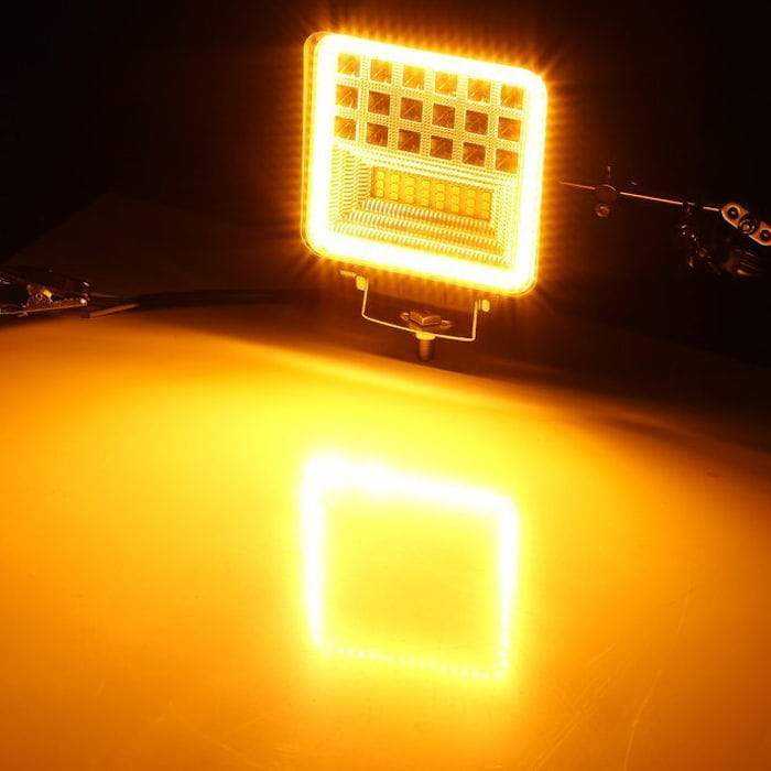 Darbo lempa su 42 LED, 126W, 10V-30V, Cree