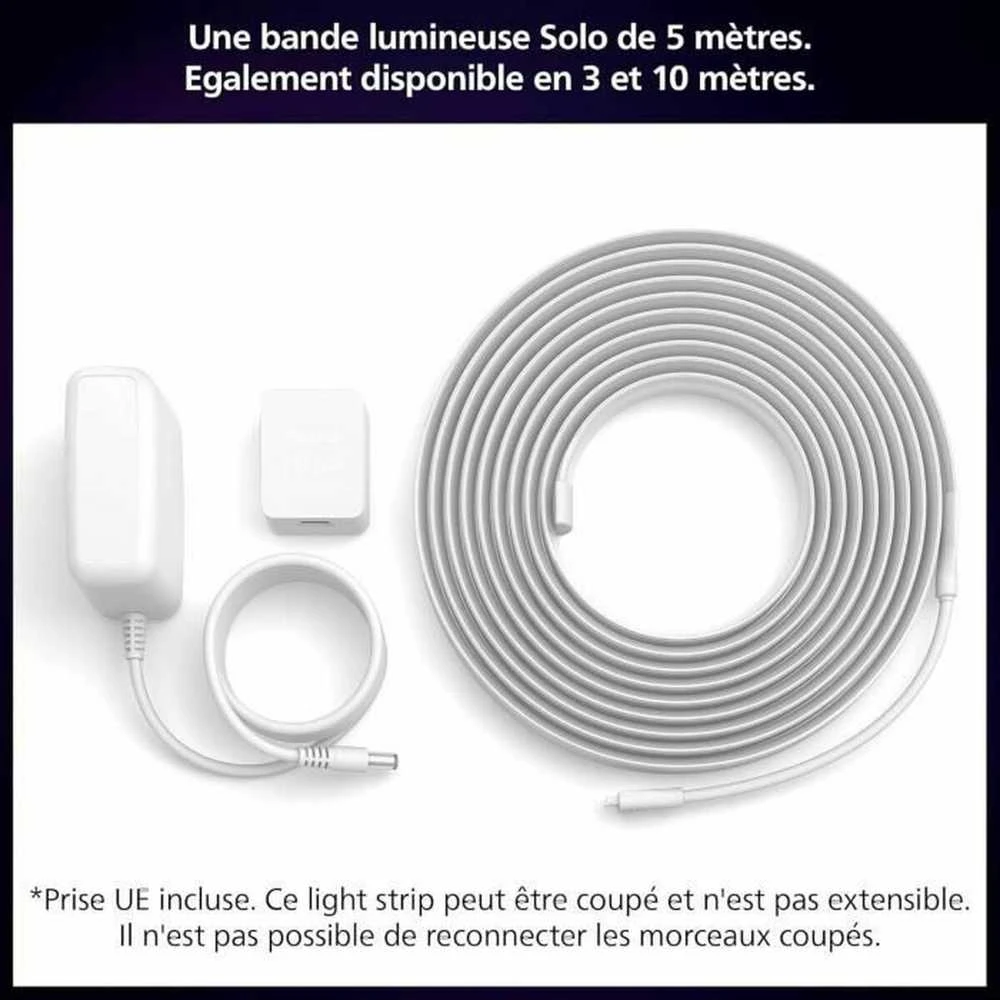 „Philips Hue Solo“ šviesos juosta, 5 m | 20 W | Kintamas