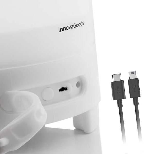 „InnovaGoods“ „InnovaGoods“ DĖŽUTĖ SU LED IR GARSIAKALBIU SU BATERIJOMIS