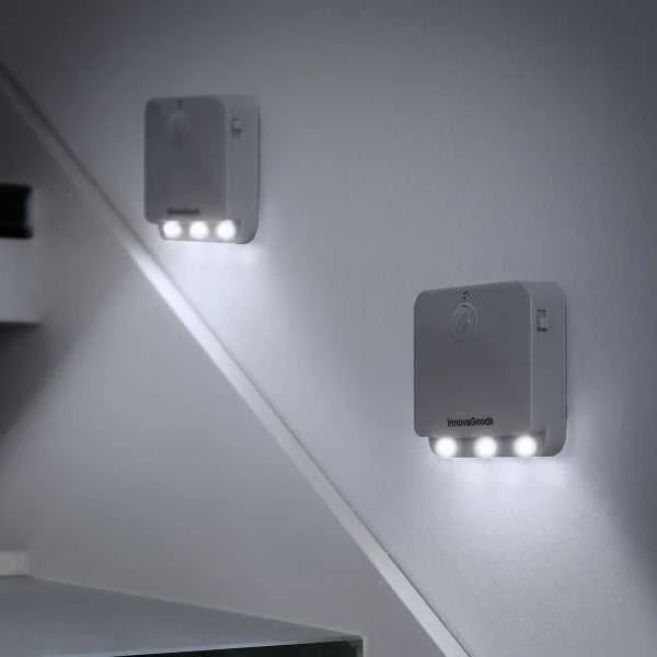LED lempa su judesio jutikliu