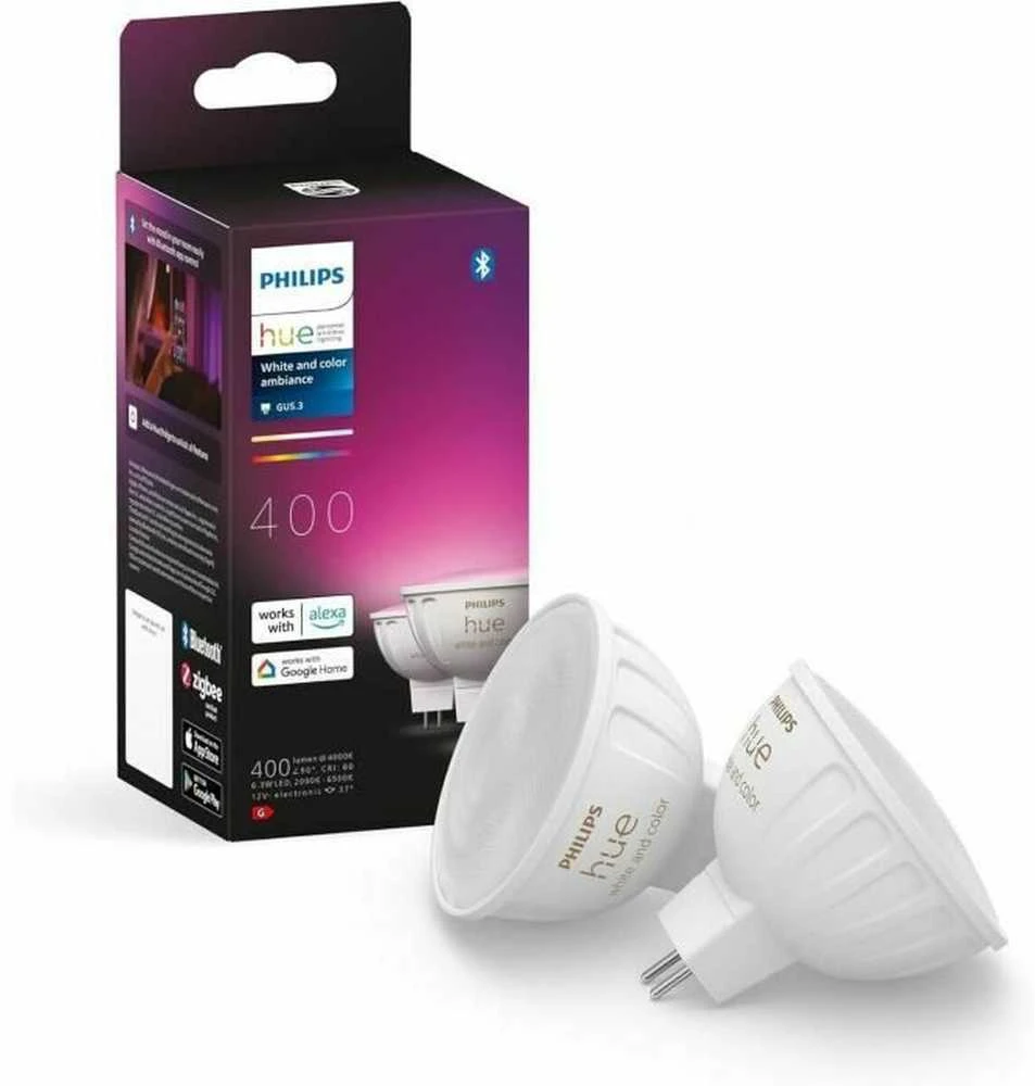 Philips Hue WCA 6.3W 12V MR16, 2vnt | GU5.3