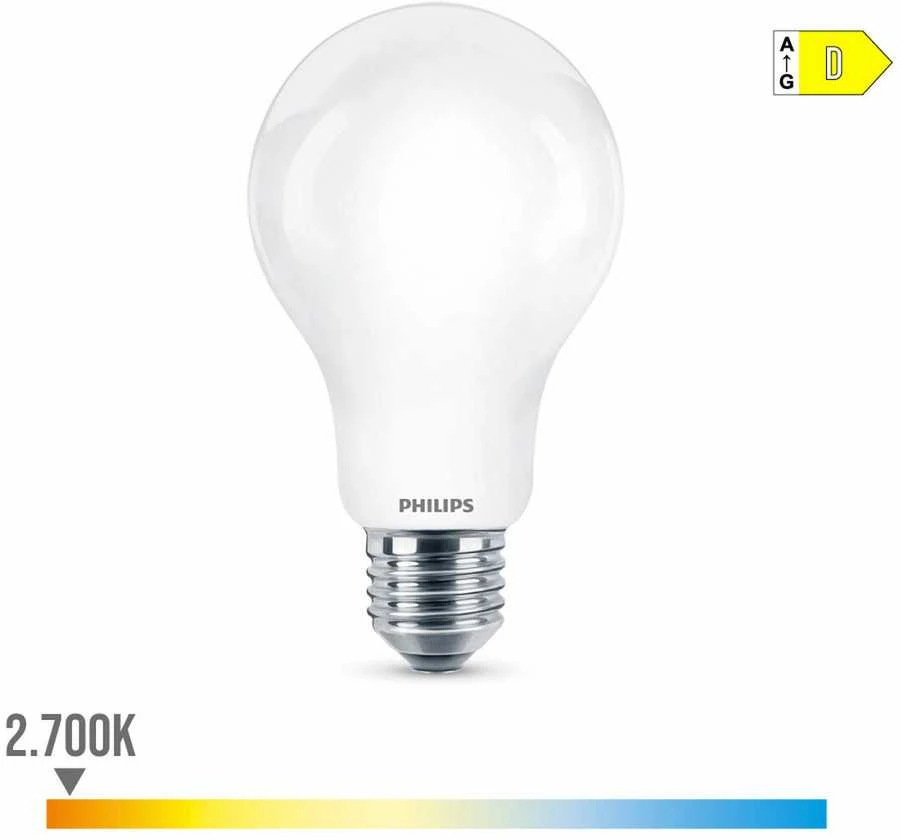 LED lemputė PHILIPS, A67, E27, 13 W, 2000 lm, 2700 K