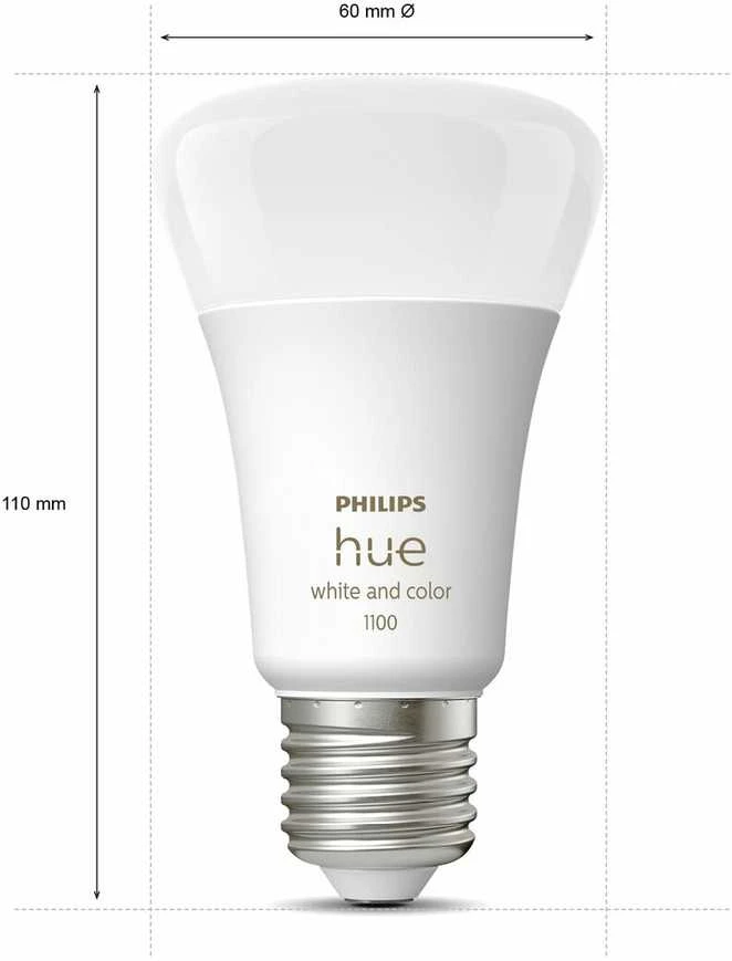 Philips Hue apšvietimo rinkinys: 3x E27 9W RGBW + jungiklis