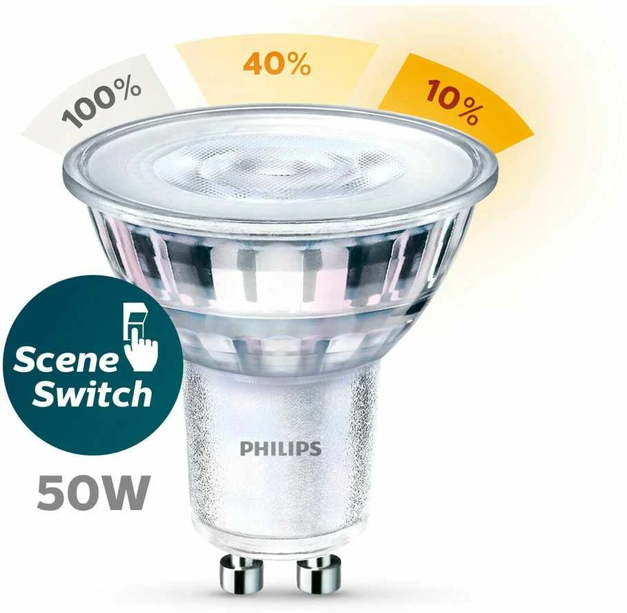 Philips LED PAR16 36O 1.5-3.5-5W GU10 WW345