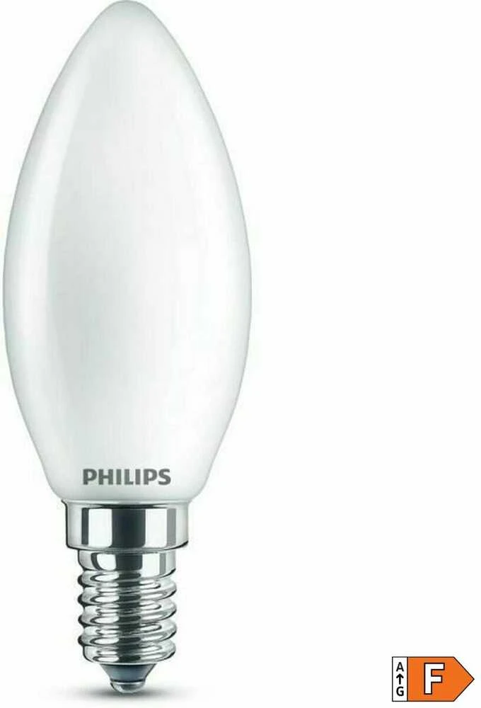 LED lemputė Philips B35, 4.3W, E14, 2700K, 470lm, matinė