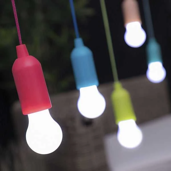 LED lemputės - spalvotos