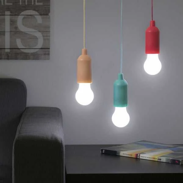 LED lemputės - spalvotos