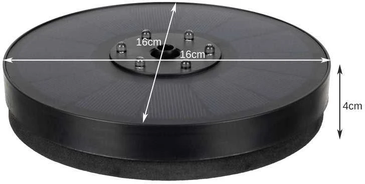 Gardlov 23227 LED saulės sodo fontanas