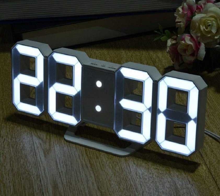 Skaitmeninis LED laikrodis su žadintuvu ir termometru