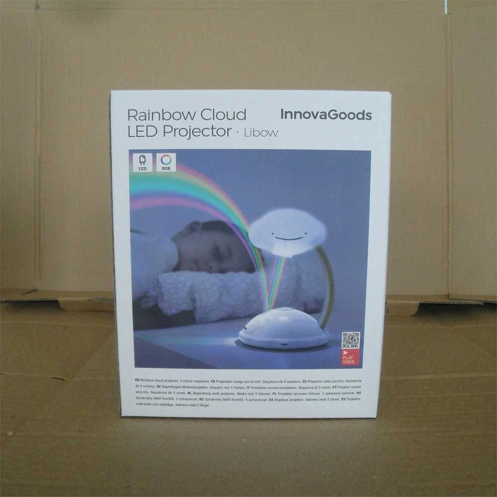 InnovaGoods Lampka projektorius InnovaGoods IG815189 Tęcza balta