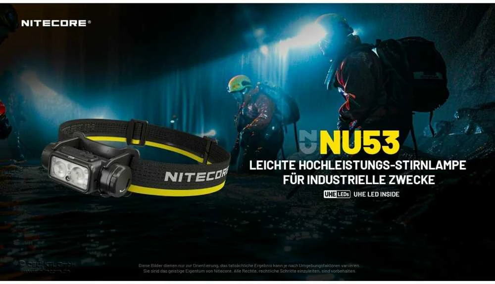 Nitecore Žibintuvėlis czołowa NU53