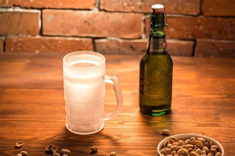 Ledinis alaus bokalas CHILLER 400 ml - klasikinis