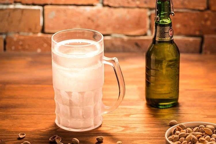 Ledinis alaus bokalas CHILLER XXL 650ml - klasikinis