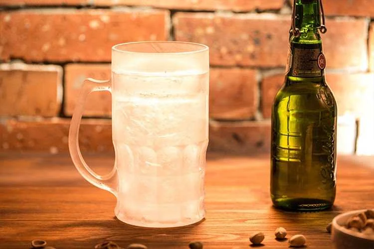 Ledinis alaus bokalas CHILLER XXL 650ml - klasikinis