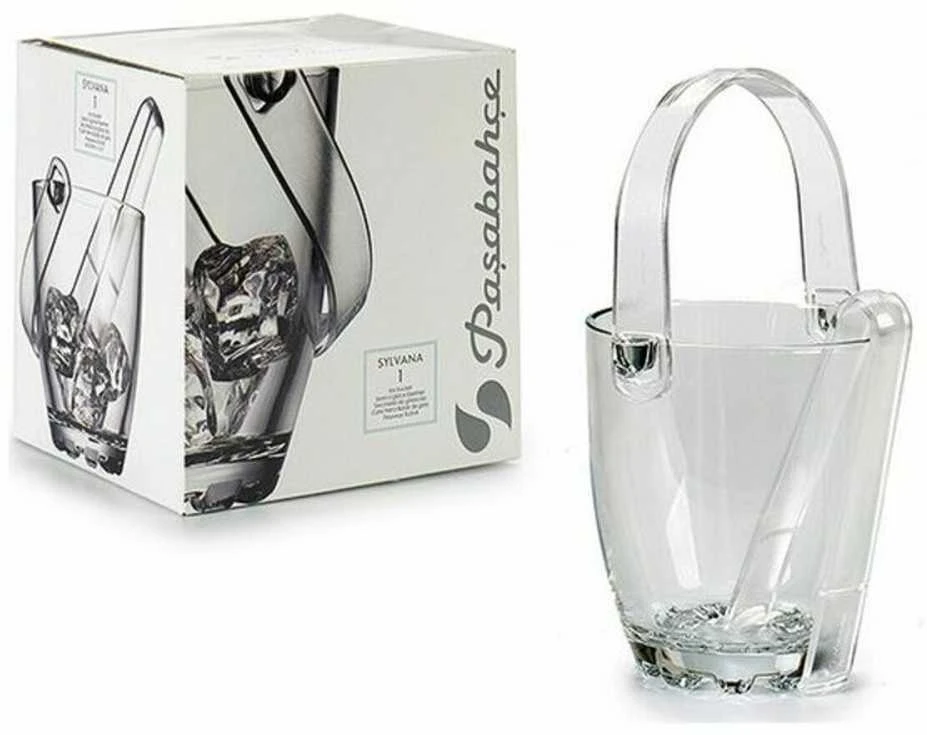 Sylvana ledo kibirėlis su dangteliu ir žnyplėmis, 800 ml, PASABAHCE