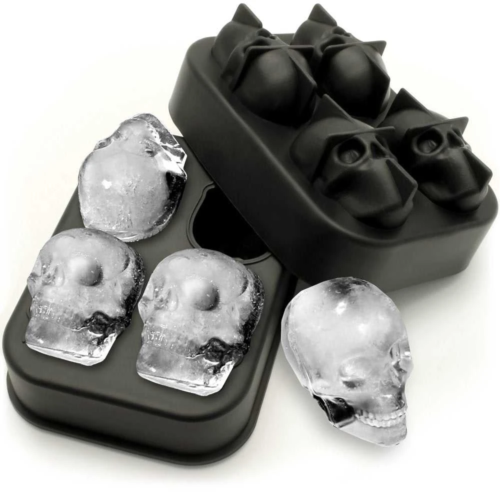 Gadget Master Skull ledukų šaldymo formelė, 1 vnt.
