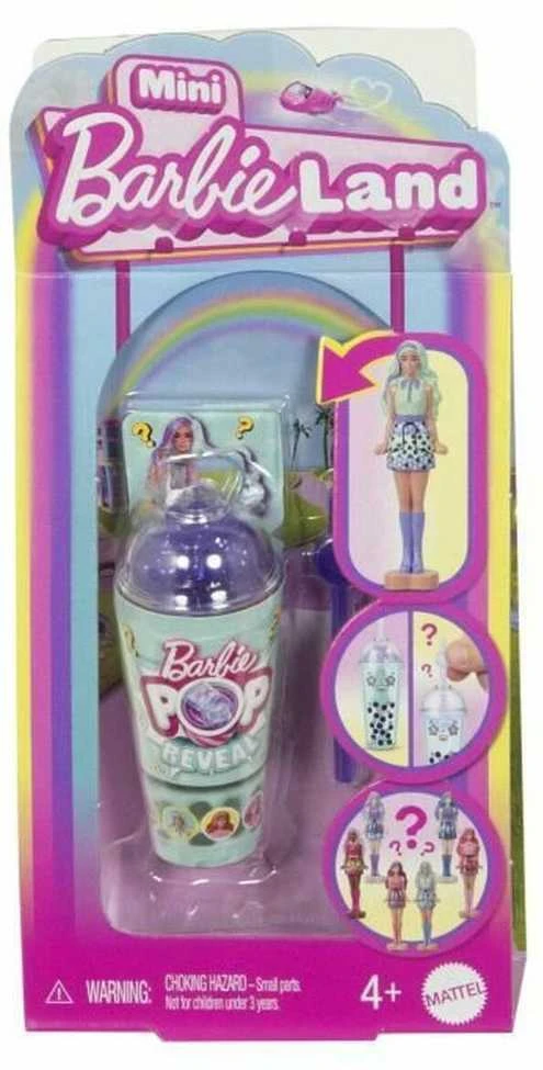 Mattel BARBIELAND POP REVEAL mini siurprizas - burbulinės arbatos serija (JCR22)