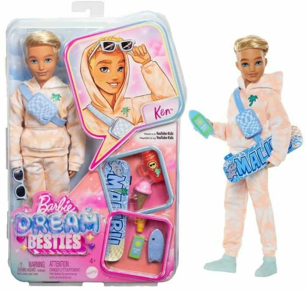 Mattel BARBIE DREAM BESTIES lėlė Ken (JDD75)