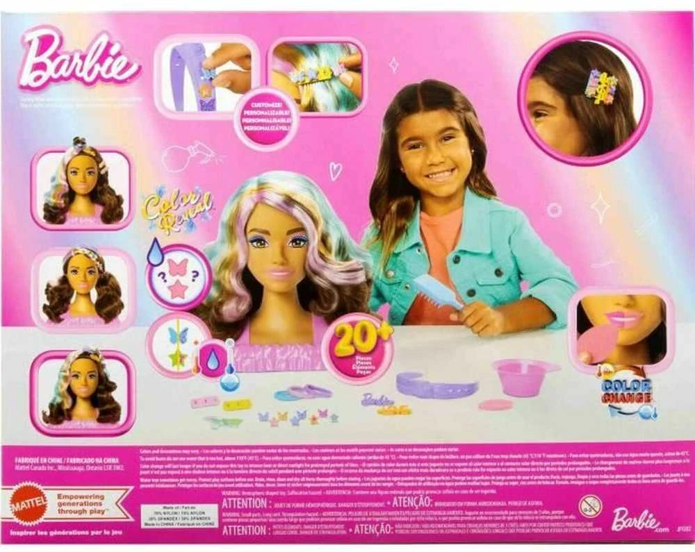 Lėlė Barbie Deluxe Styling Head Brown Hair JFG82