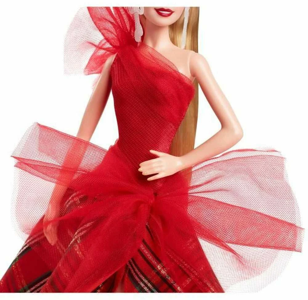 Mattel Kolekcinė „Barbie Holiday“ lėlė šviesiais plaukais 2024