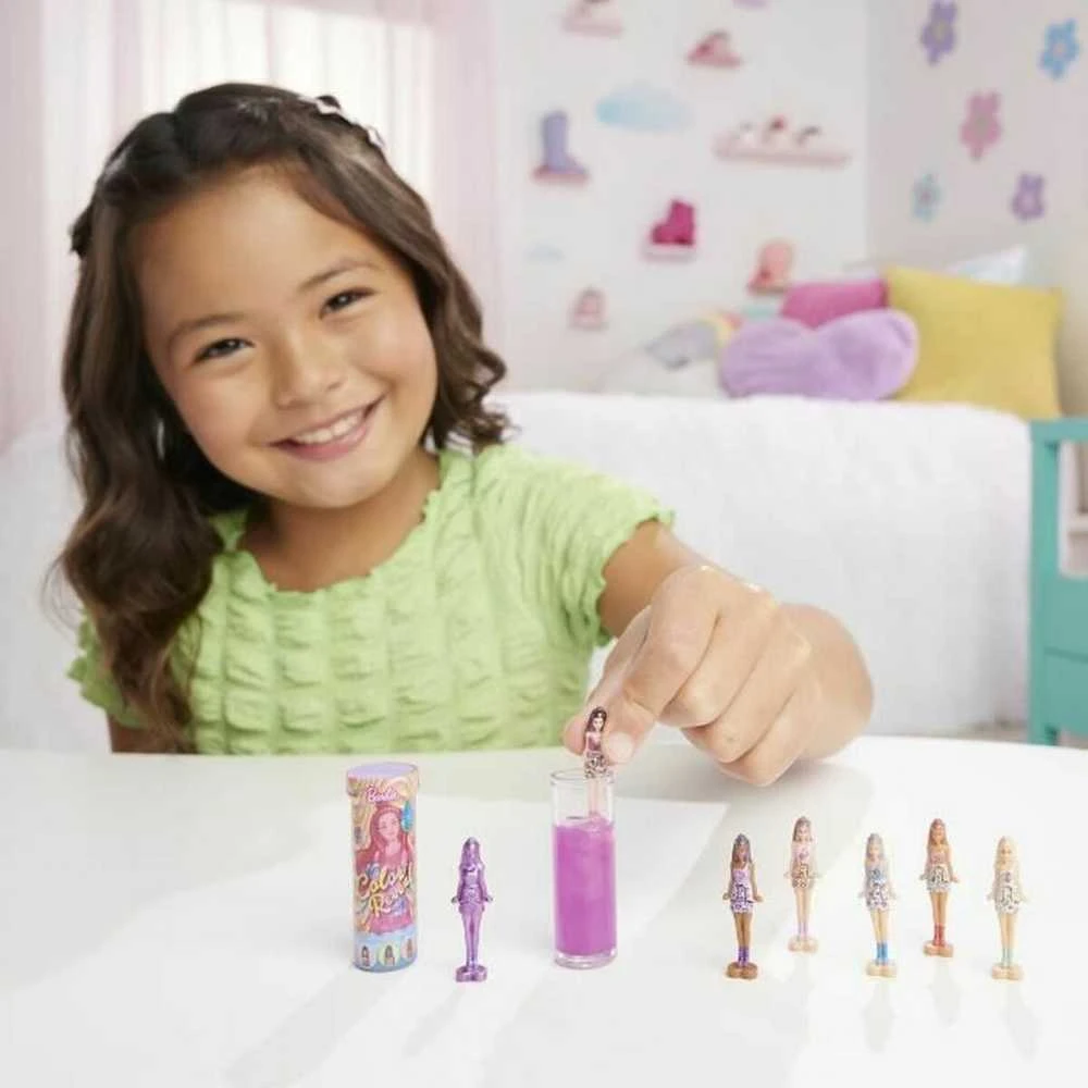 Mattel BARBIELAND COLOR REVEAL mini siurprizas - vaivorykštės serija (JCR08)
