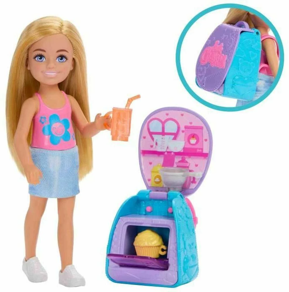 Mattel Lėlė Barbie Chelsea Kuprinė su kotkiem