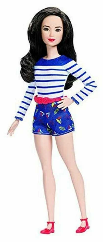 Mėlyna Barbie Fashionistas Doll Mėlyna Hair HRH16