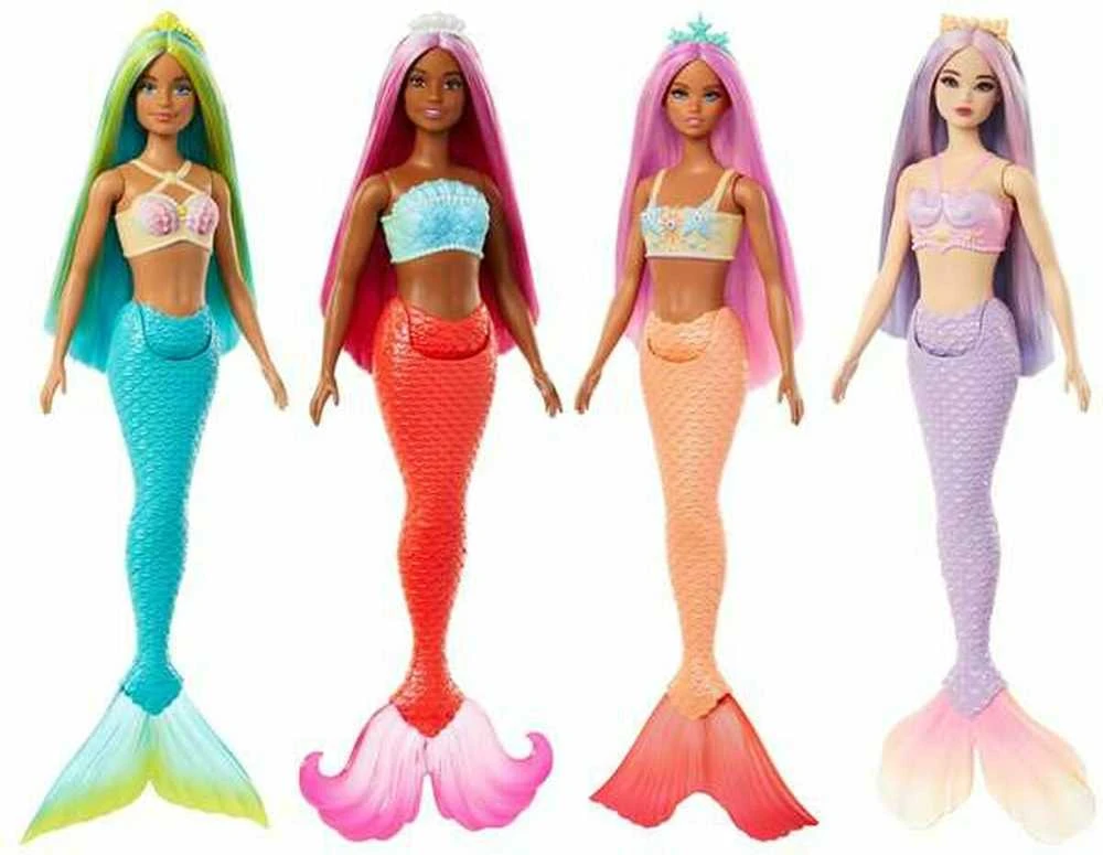 Mattel BARBIE DREAMTOPIA undinėlė melsvais plaukais (HRR03)