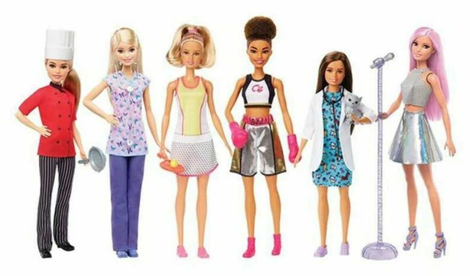 Barbie lėlė vizažistė