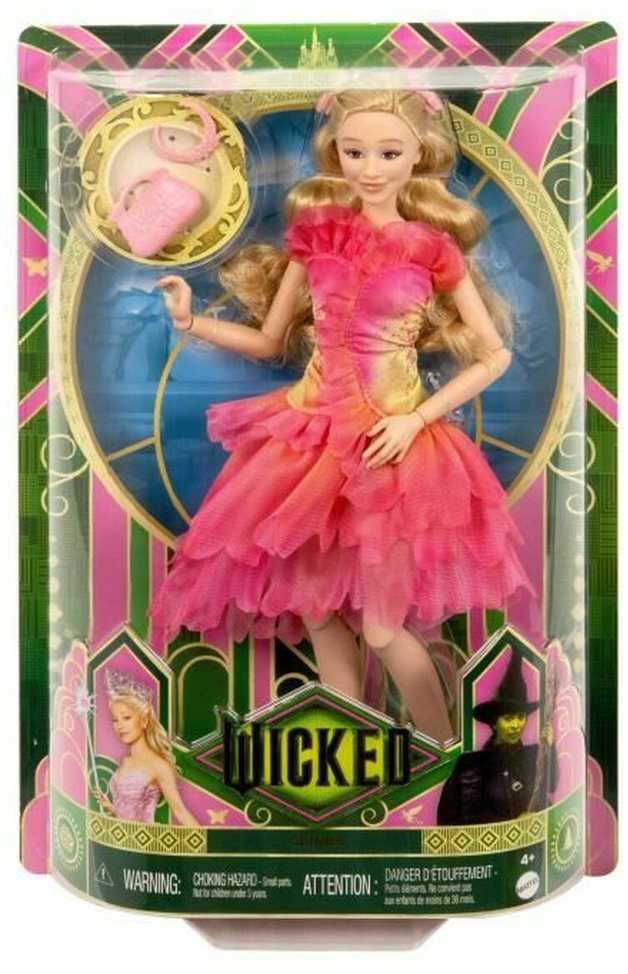 Mattel Lėlė Glinda iš filmo Wicked su aksesuarais