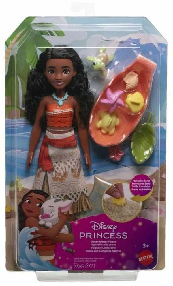 Mattel Lėlė ir figūrėlė Disney Vaiana 2 draugai iš vandenyno