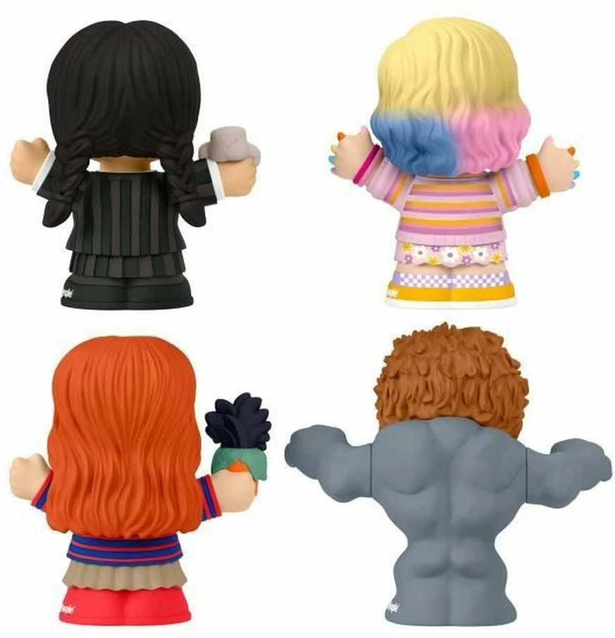 Fisher Price Trečiadienio Rinkinio kolekcinės figūrėlės 6 cm Enid Sinclair Dr Valerie Kinbott Monster Hyde