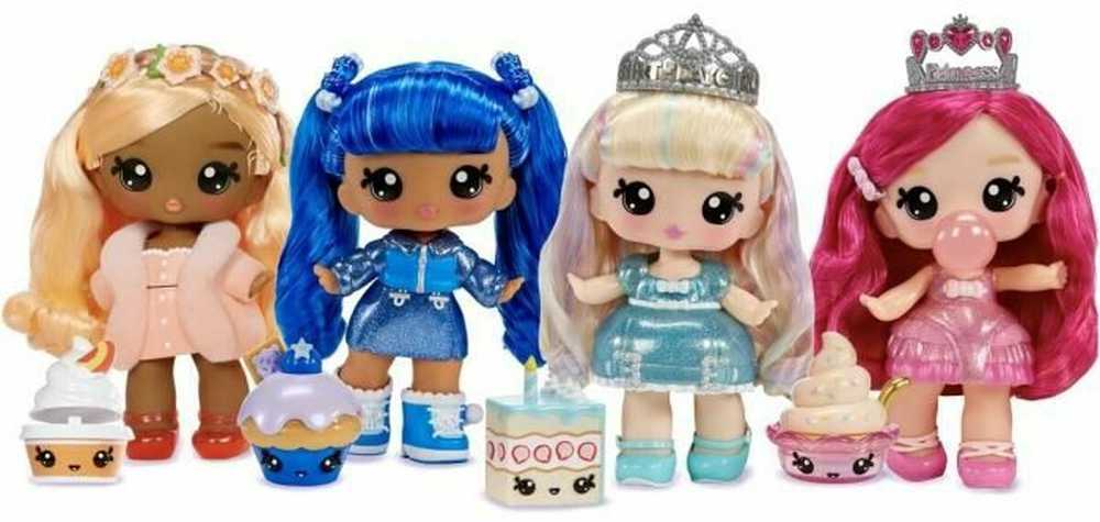 MGA Lėlė Yummiland Large Doll + Lūpų blizgis Pet- Rory Blueberry