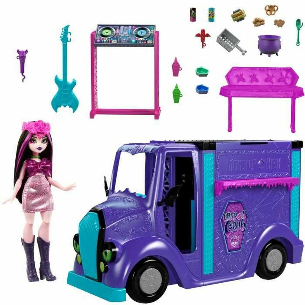 Mattel Monster High koncertinis maisto sunkvežimis HXH83