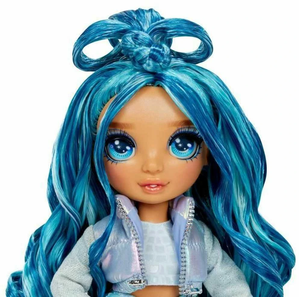 MGA Lėlė Rainbow High Winter Wonderland Skyler mėlyna 120834-EUC